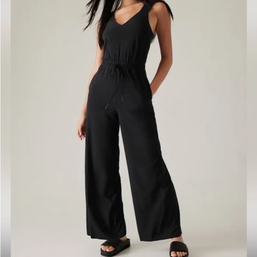 Athelta Savannah Jumpsuit, black